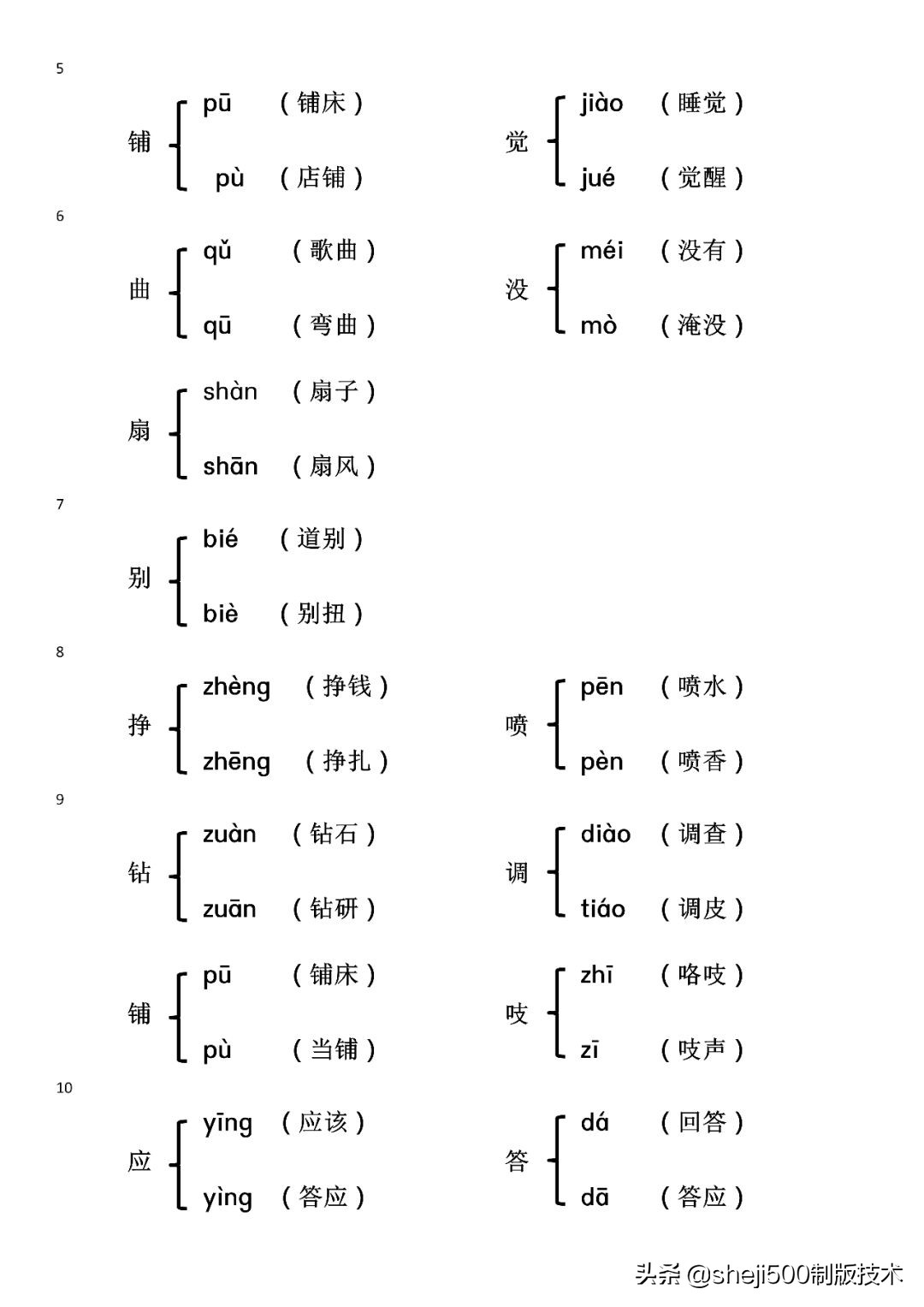 晕的多音字组词 晕的多音字区分