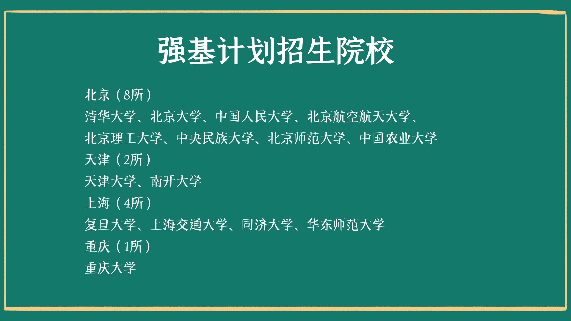 强基计划是什么意思 最吃香的强基计划专业