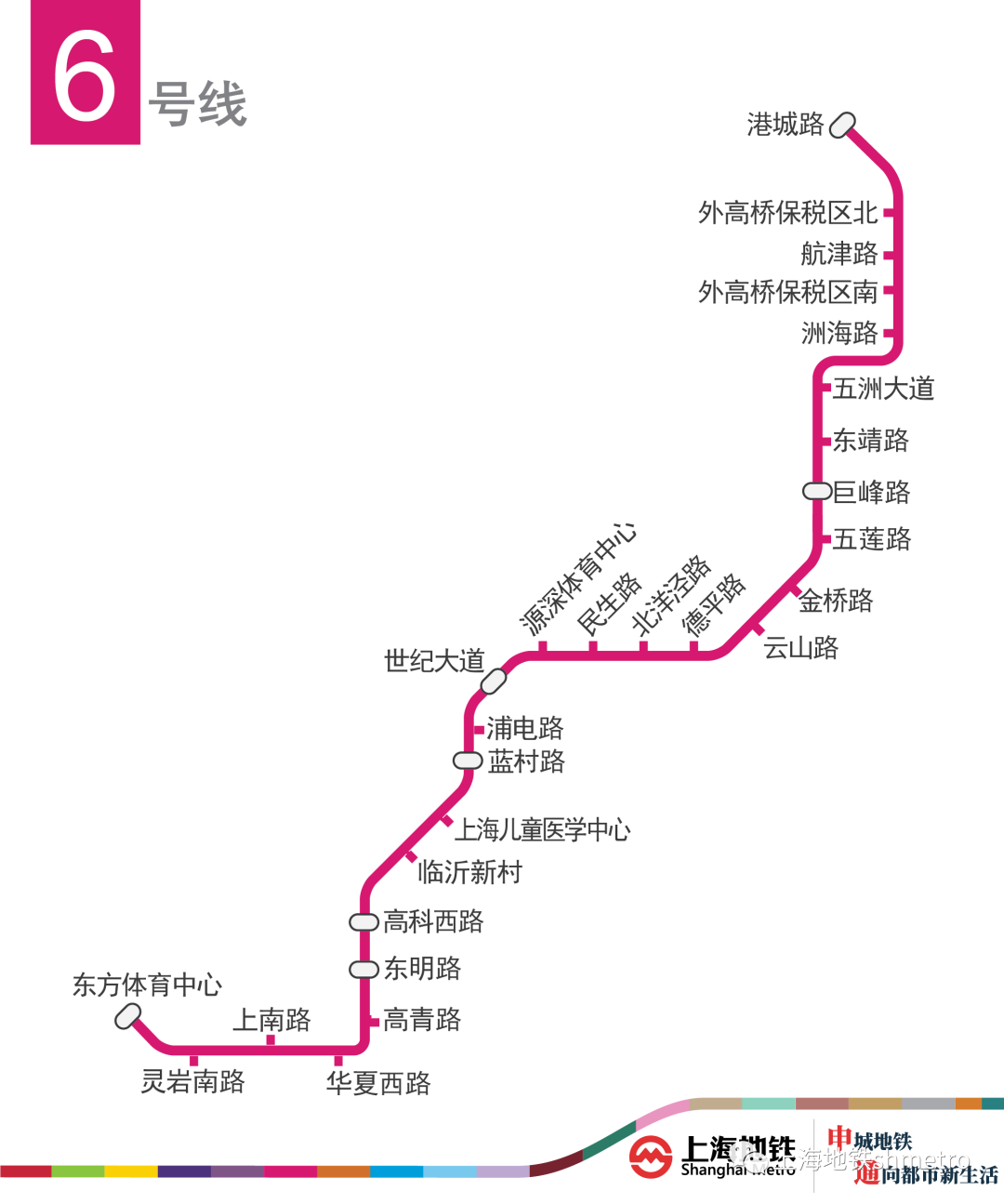 上海地铁线路图 地铁线路图