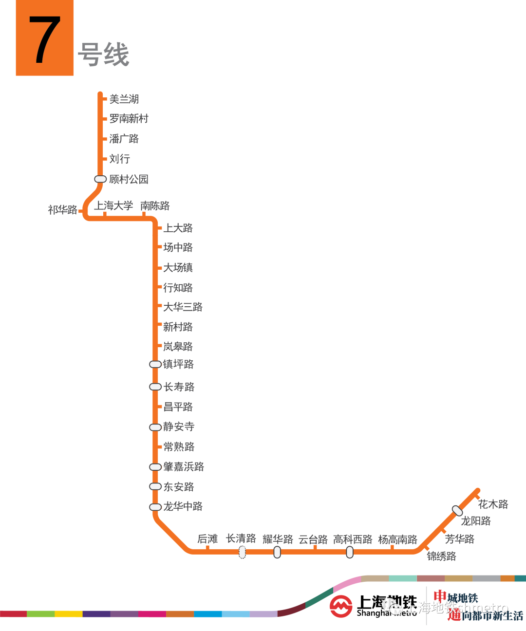 上海地铁线路图 地铁线路图