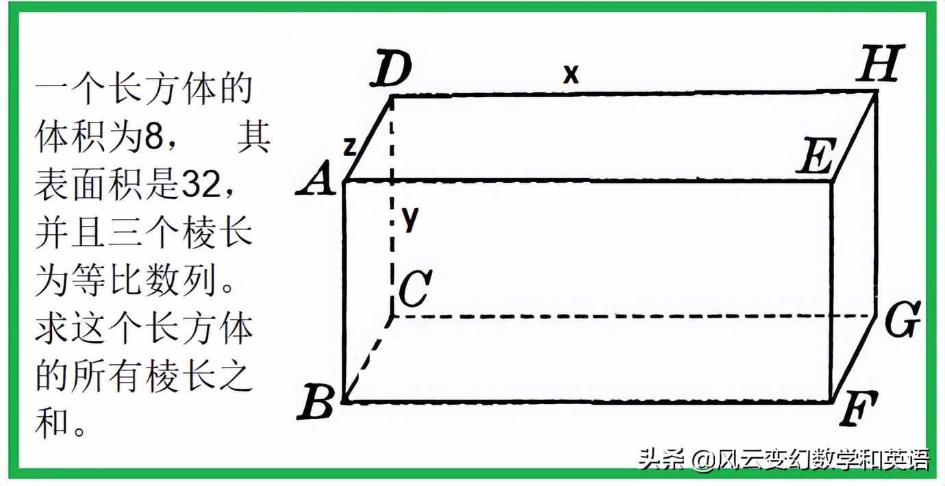 长方体的棱长总和 长方形的棱长总和公式