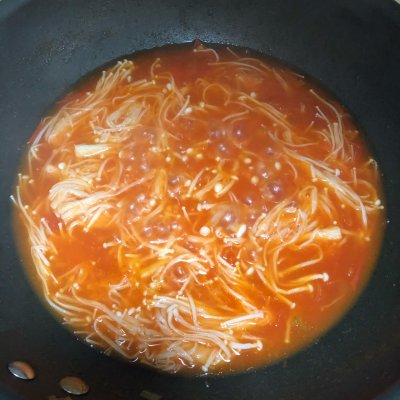金针菇汤的做法 鸡蛋金针菇汤的做法