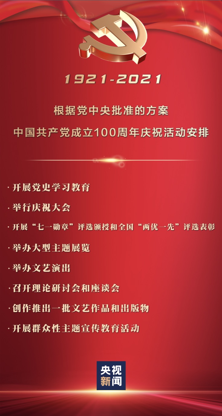 2021建党100周年大阅兵 7.1建党100周年阅兵