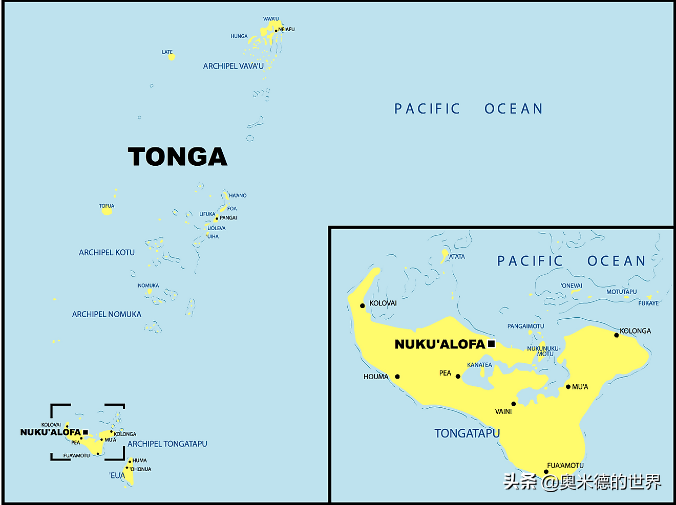 汤加是哪个国家 汤加附近国家