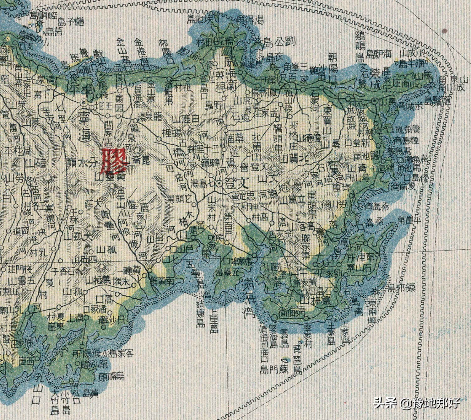 山东省地图高清版 山东省地图精确到县