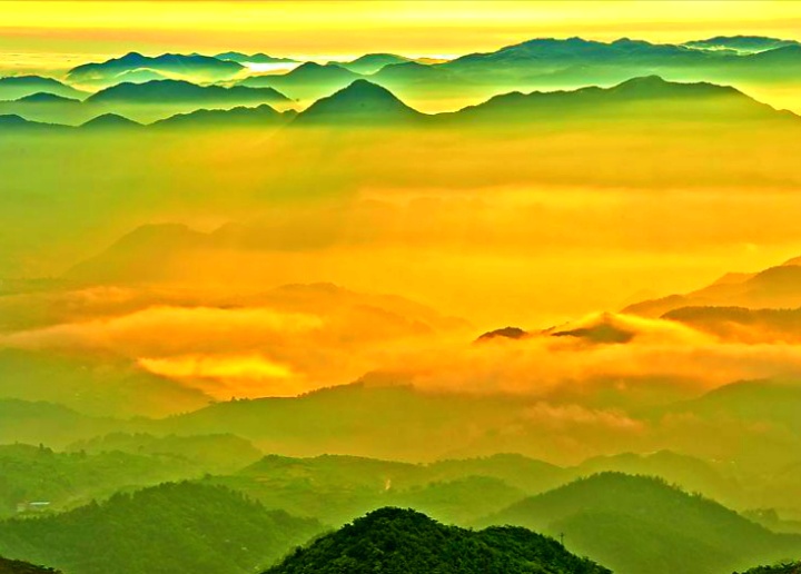 天姥山风景名胜区 天马山风景区