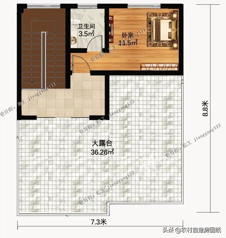 农村房屋设计图大全 新型农村房屋设计图