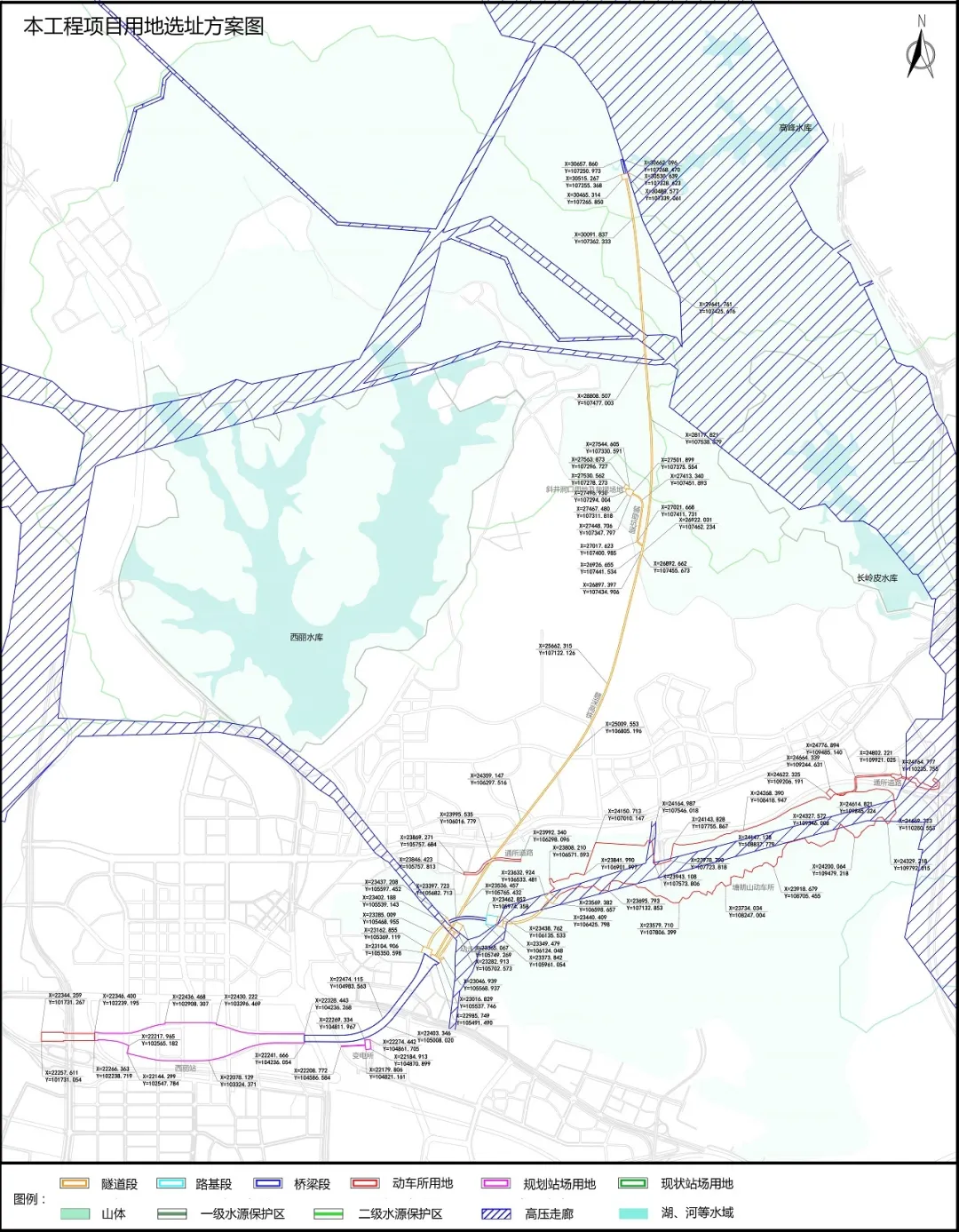 深圳高铁站在哪里 深圳高铁路线分布图