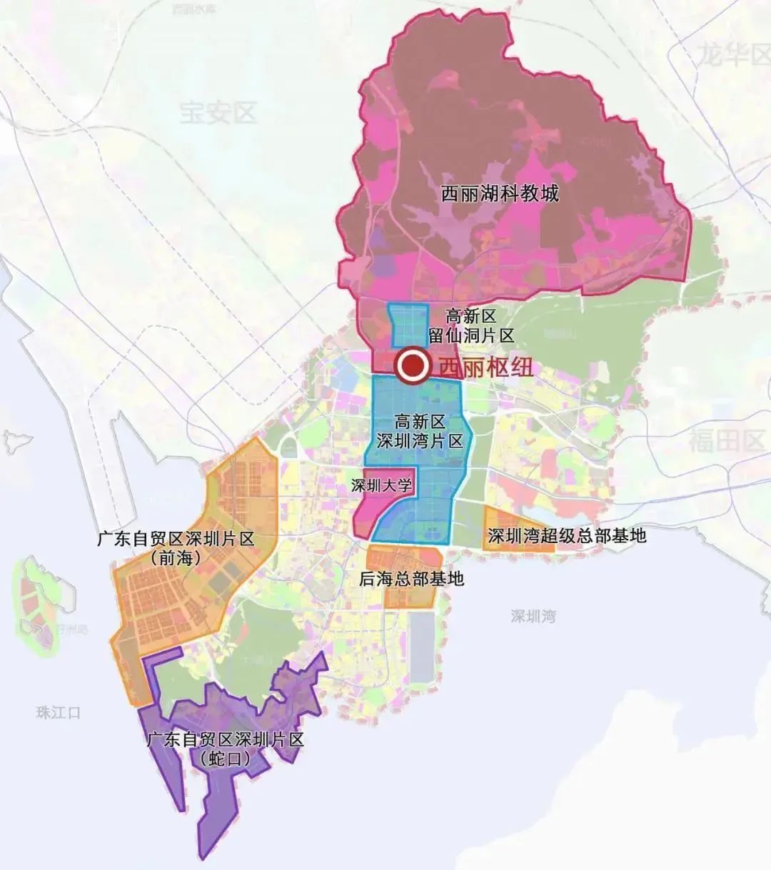 深圳高铁站在哪里 深圳高铁路线分布图