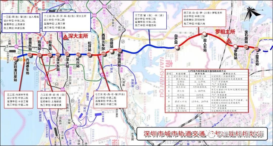 深圳高铁站在哪里 深圳高铁路线分布图