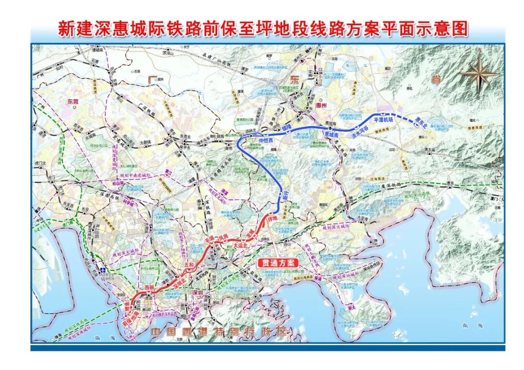 深圳高铁站在哪里 深圳高铁路线分布图