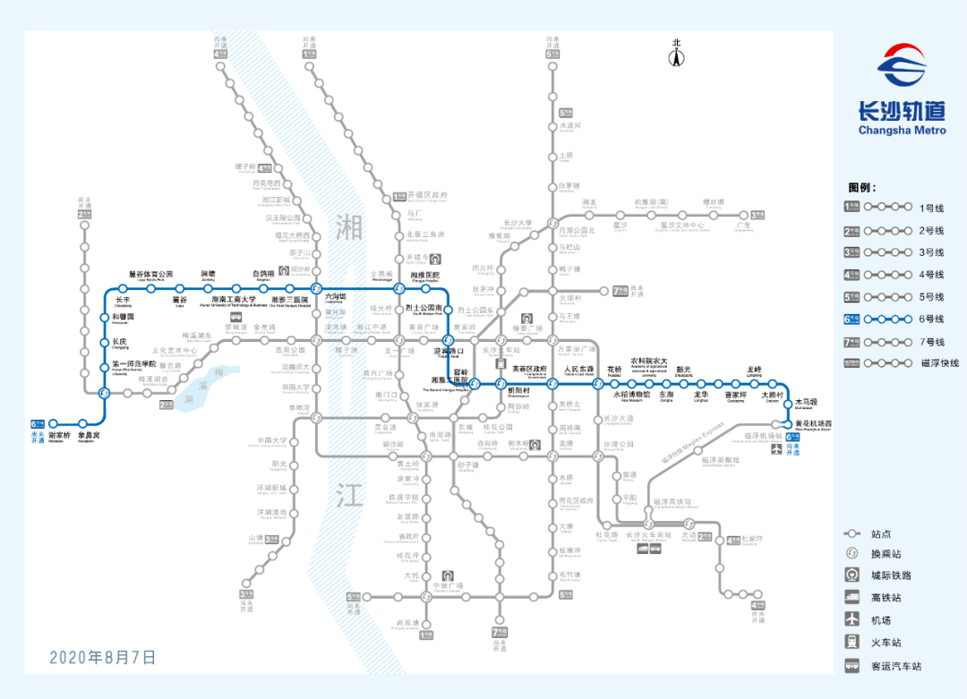 长沙地铁规划图 长沙2030年地铁规划图