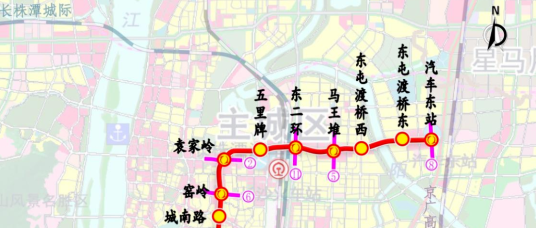 长沙地铁规划图 长沙2030年地铁规划图