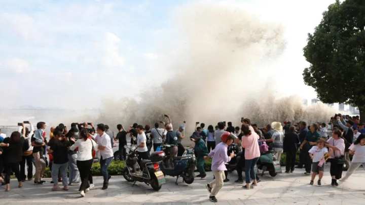 钱塘江大潮时间 钱塘江今日潮汐时间