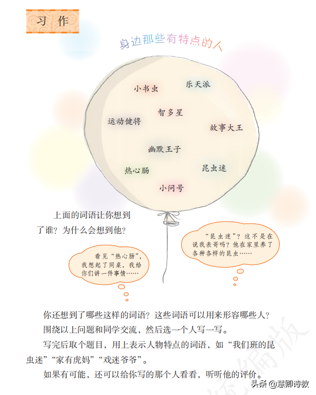 描写人物外貌的作文 3年级写人物的作文