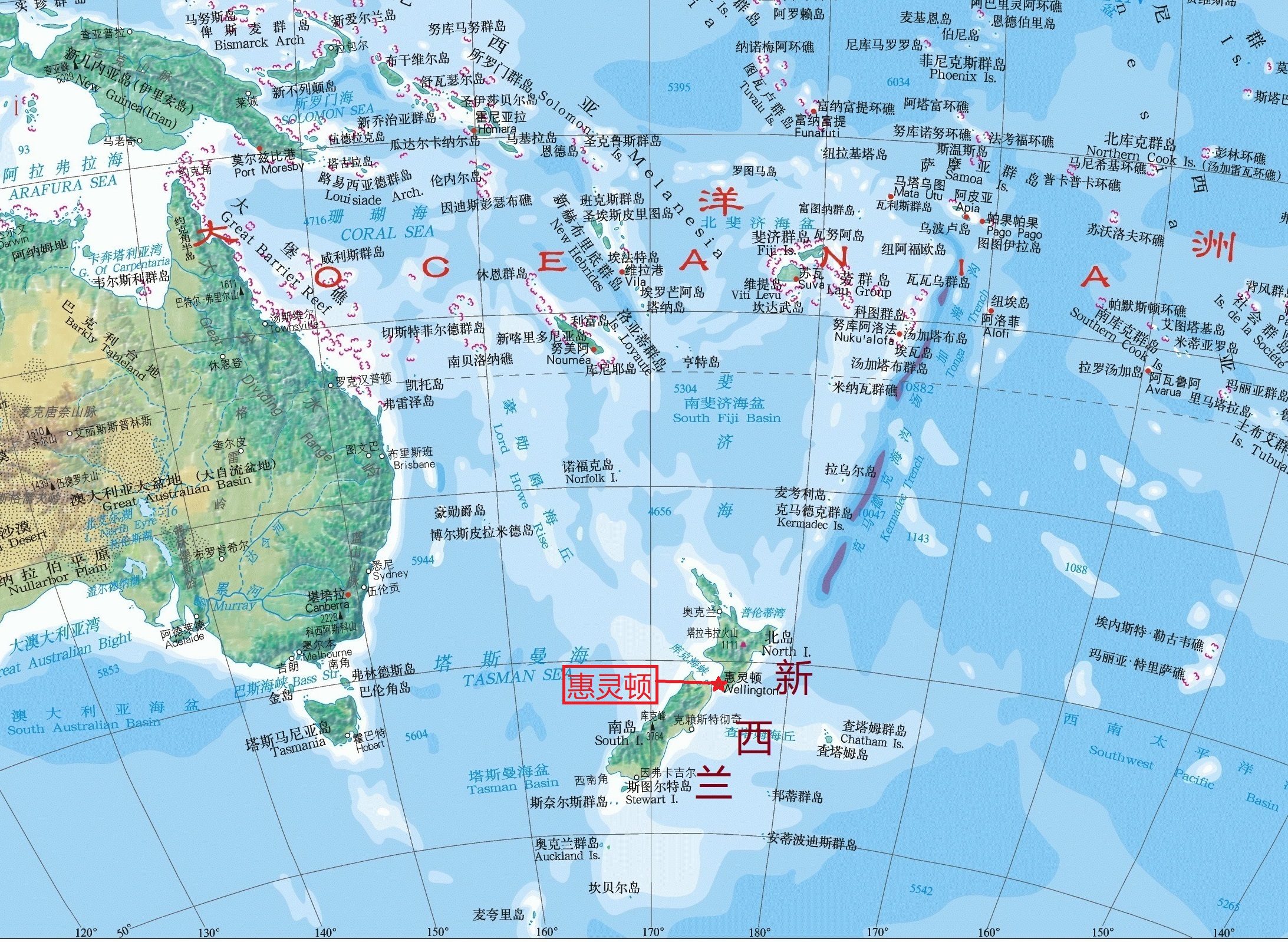 新西兰的首都是哪里 新西兰的首都英文