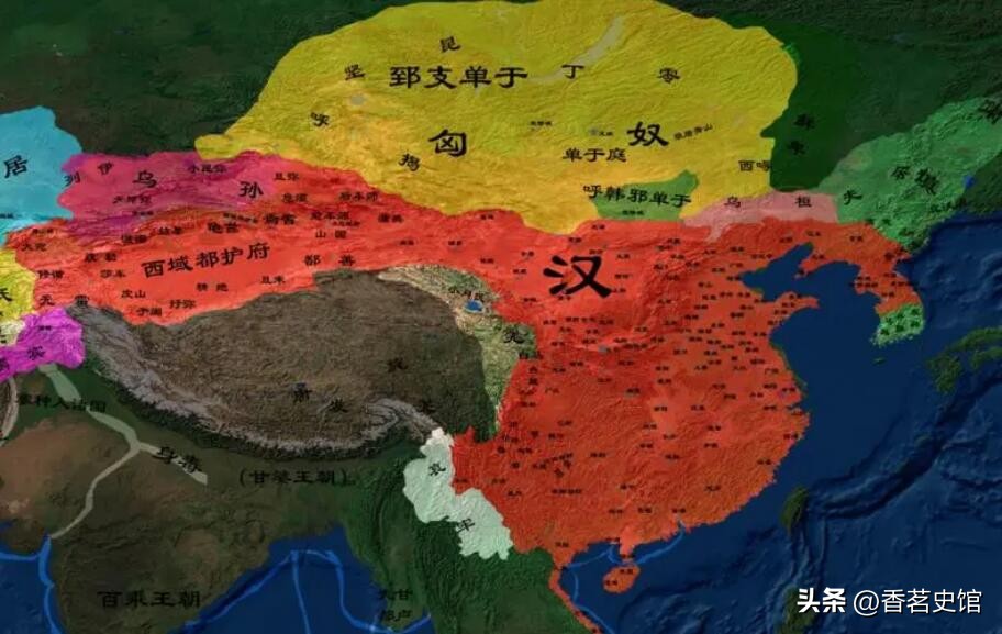 中国历代王朝 历代王朝版图