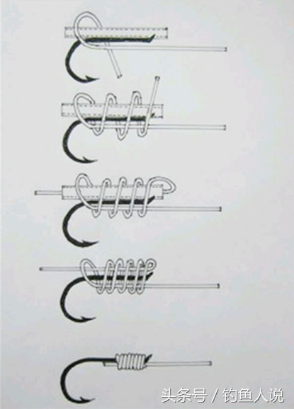 绑鱼钩的方法图解 鱼钩6种绑法