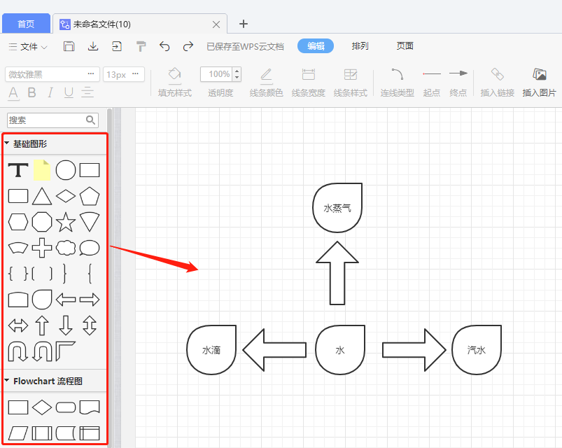 流程图怎么做 制作流程图