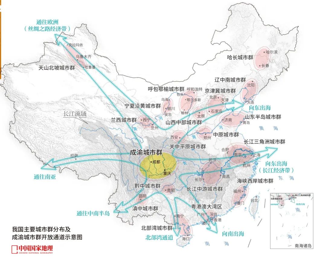 长江流域地图 长江地图路线全图