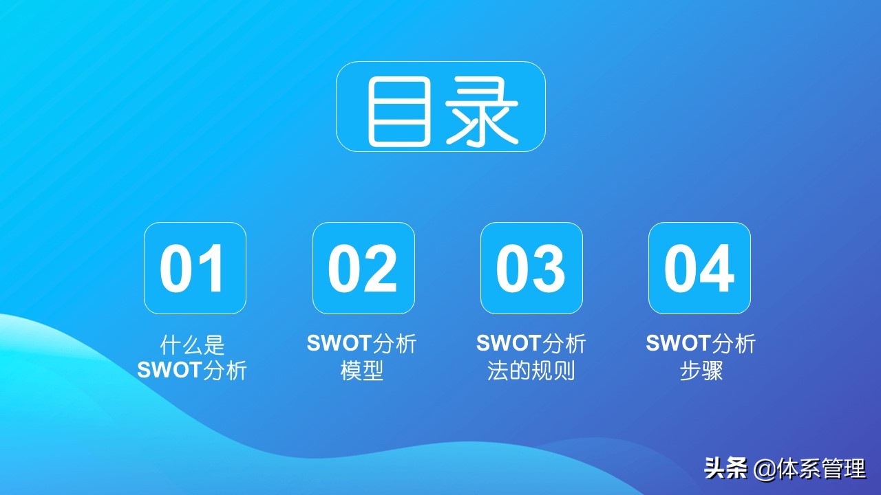 swot分析是什么 swot十字分析图