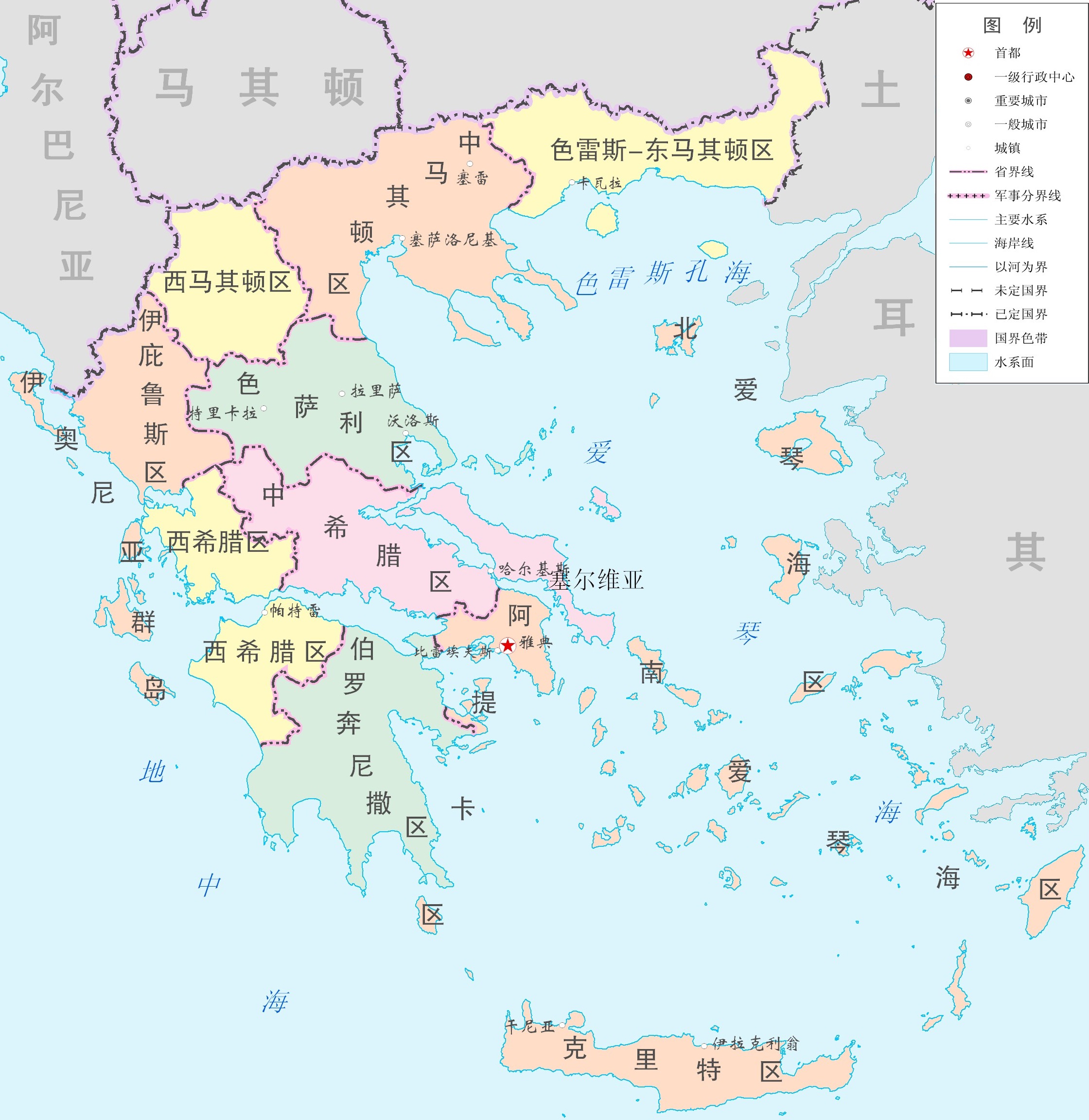 爱琴海在哪里 爱琴海地图