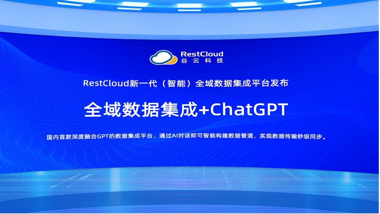 「谷云科技」RestCloud新一代（智能）全域数据集成平台发布