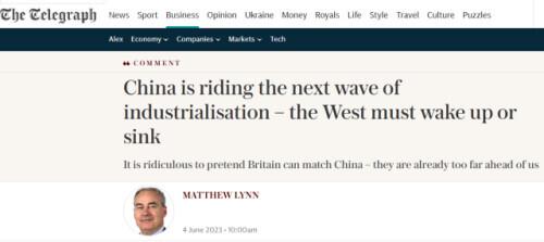 英媒：下一轮工业化浪潮，中国将是弄潮儿