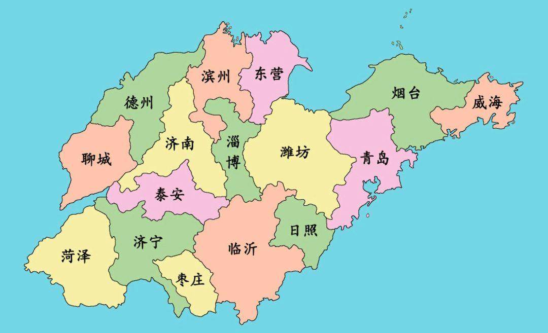 山东区划调整设想：烟台、青岛合并，撤销枣庄，淄博、泰安入济南