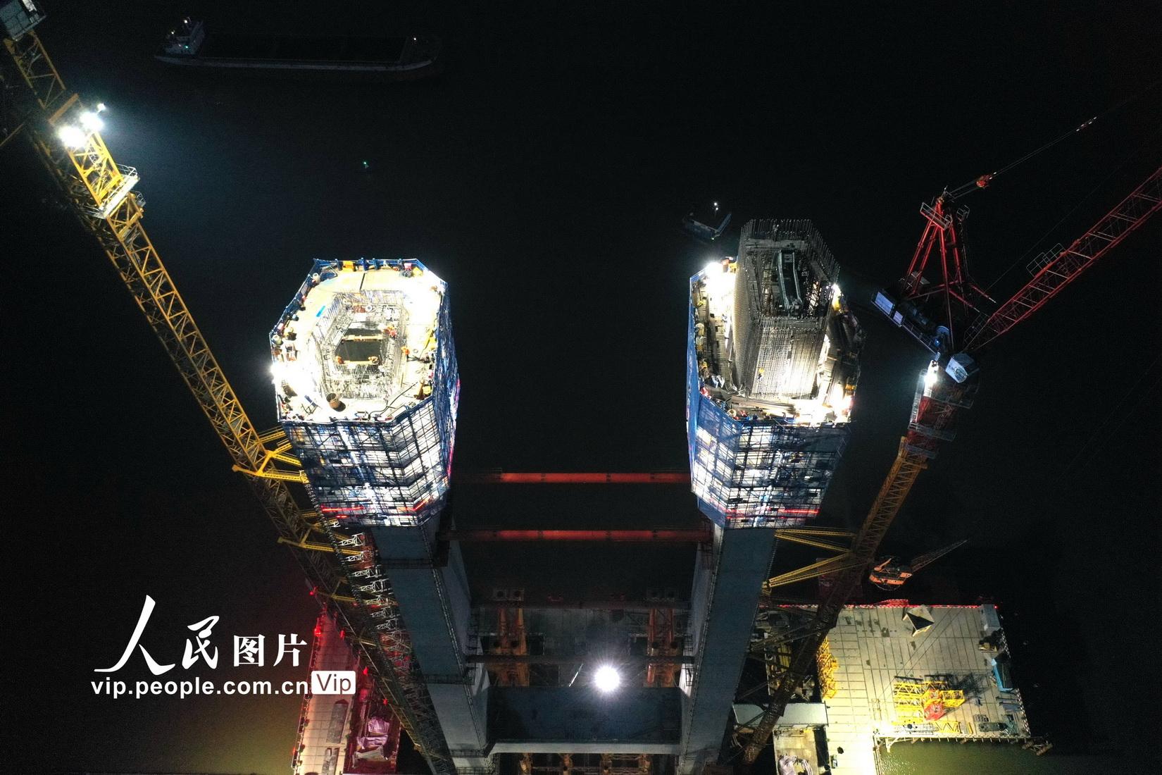 安徽：G3铜陵长江公铁大桥建设有序推进