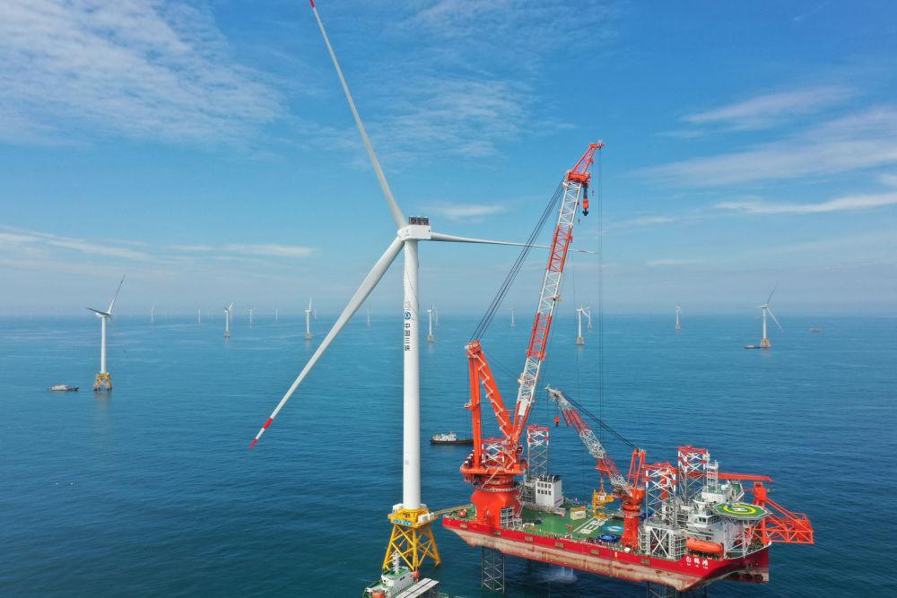 123米超长海上风机叶片是怎么做出来的？