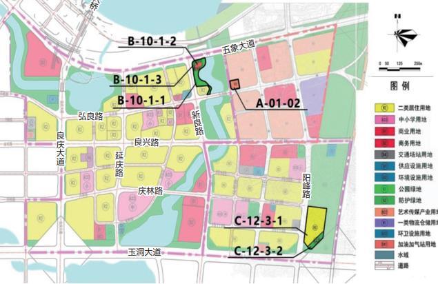 五象新区良庆大桥南片区控规 局部调整优化空间用地布局