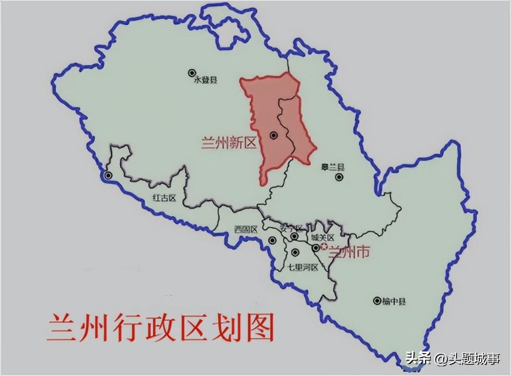兼并白银与临洮，皋兰榆中改区，兰州可晋升为特大型大城市
