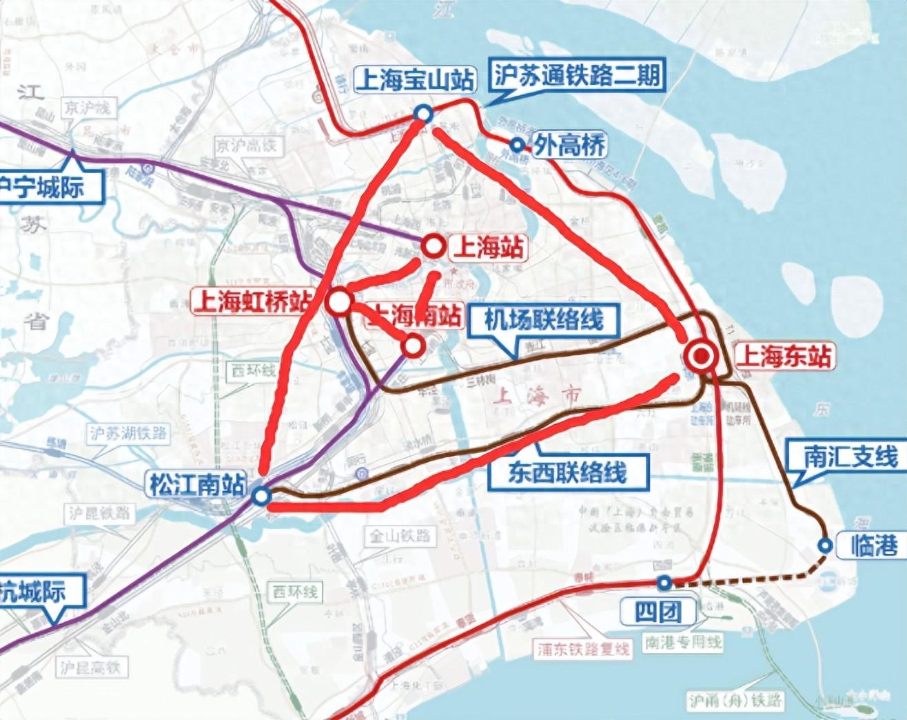 都在吐槽上海新规划建设的火车站，却不见说中心城区火车站不是的