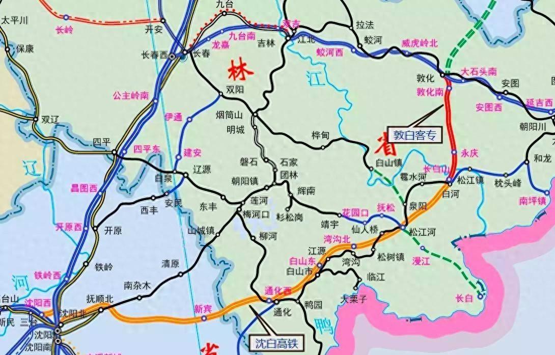 东北地区16条在建、拟开工、规划铁路最新情况！