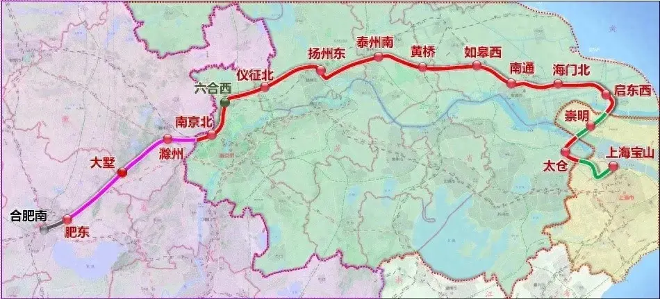 建议：北沿江高铁开通后，大量开行上海至南京的旅客列车