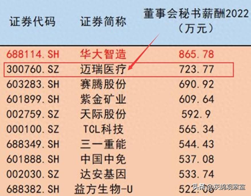 A股“最贵”董秘，一个月工资60万