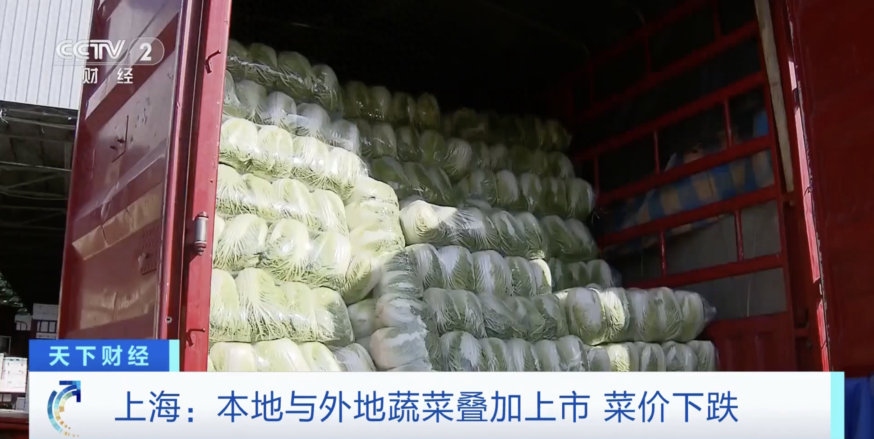 上海本地与外地蔬菜叠加上市，菜价下跌！大白菜跌至每斤0.3元