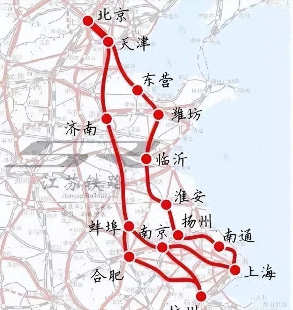 京沪二线有多大价值？线路弯、标准不一、建设拖拉！值得期待吗？