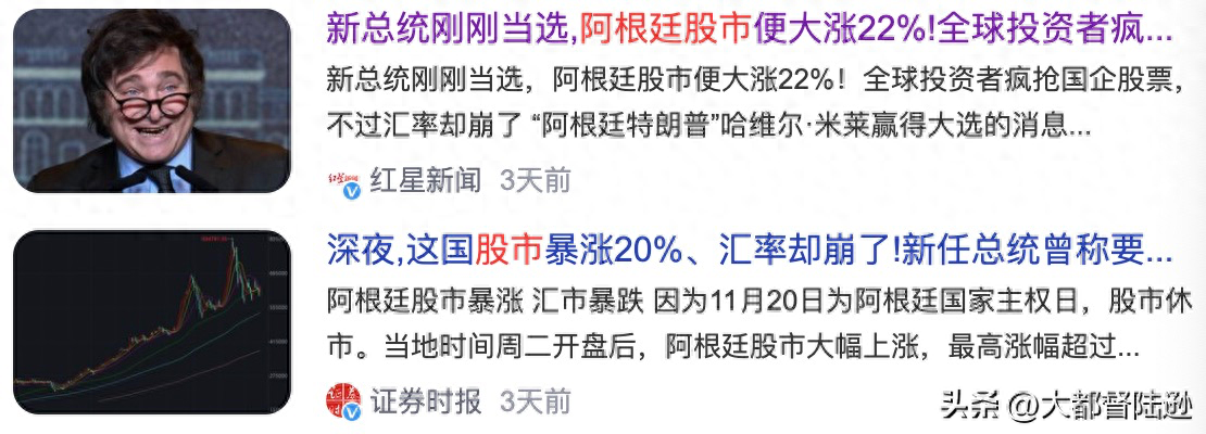 阿根廷为何选出一位疯子总统？投靠美国就能好过了吗？经济启示录