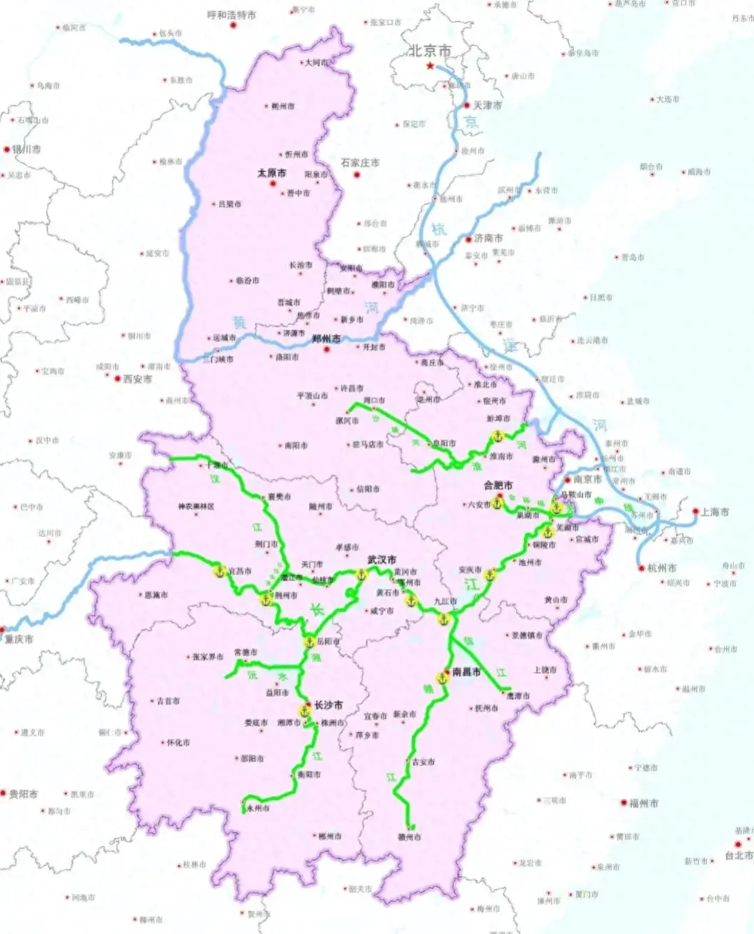 2023年中部六省GDP预测：河南第1，湖南突破5万亿，江西远超山西