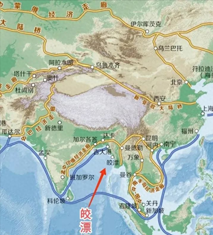 印度洋出海口3大可能设想：缅甸融入中国经济圈，一解马六甲困局